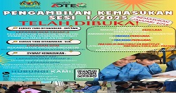 Pengambilan Pelajar Baharu Sesi 1/2025